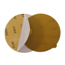 125mm Flocking Yellow Sandpaper Self-adhesive for Sanding Discs